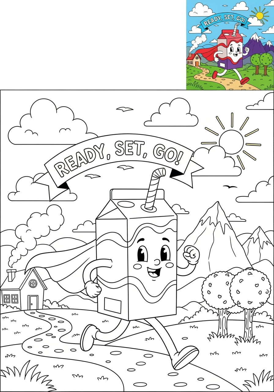 advanced people and professions Sports & Athletes runner kids coloring page 1