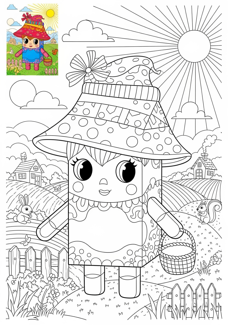 advanced toys and games Classic Toys doll kids coloring page 0