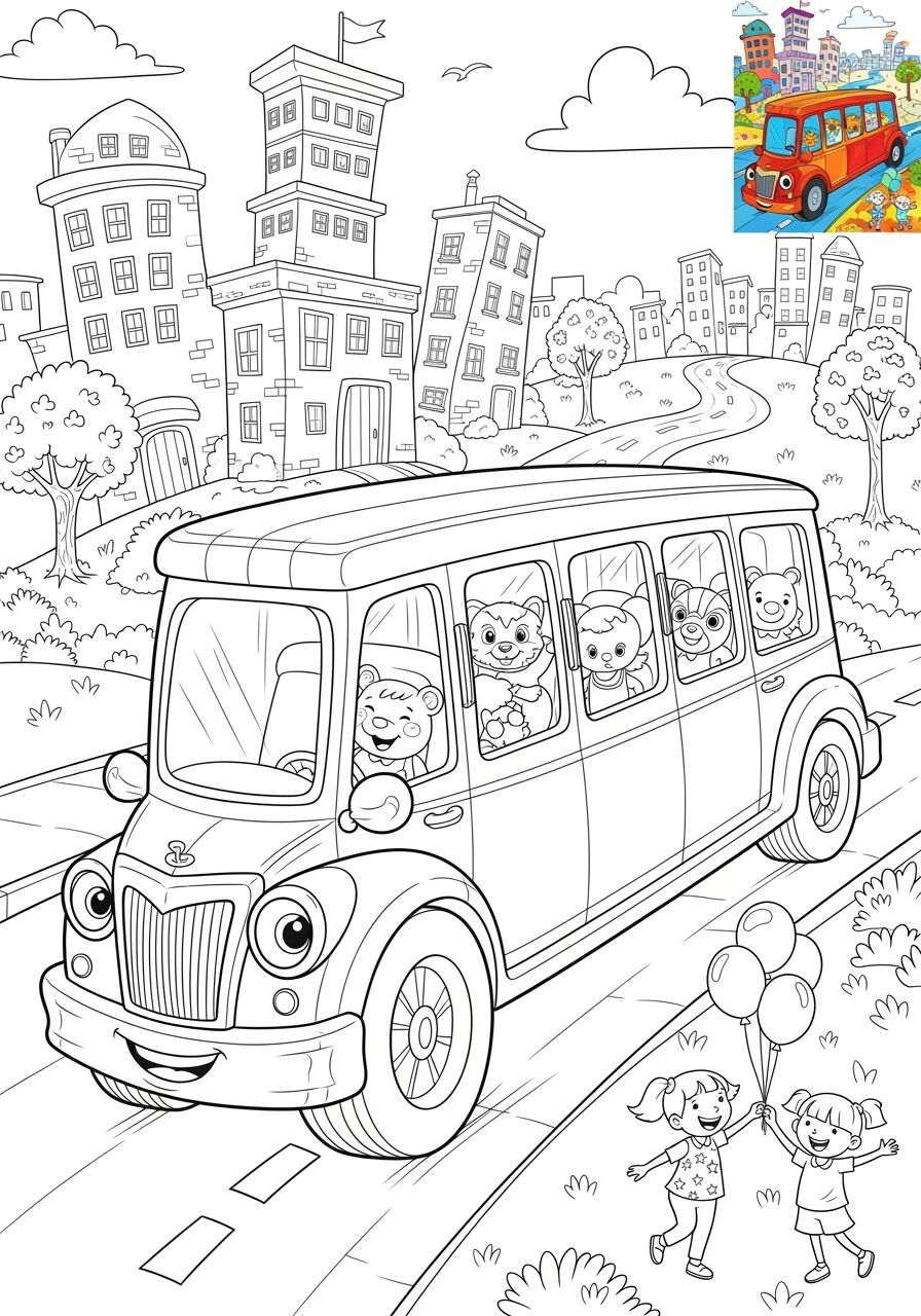 advanced vehicles Cars & Trucks limousine kids coloring page 1