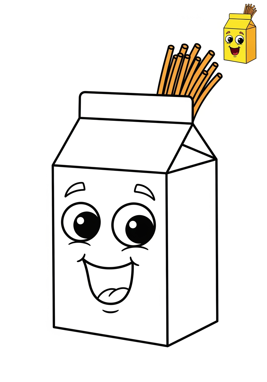 easy food and treats Snacks & Meals spaghetti kids coloring page 0