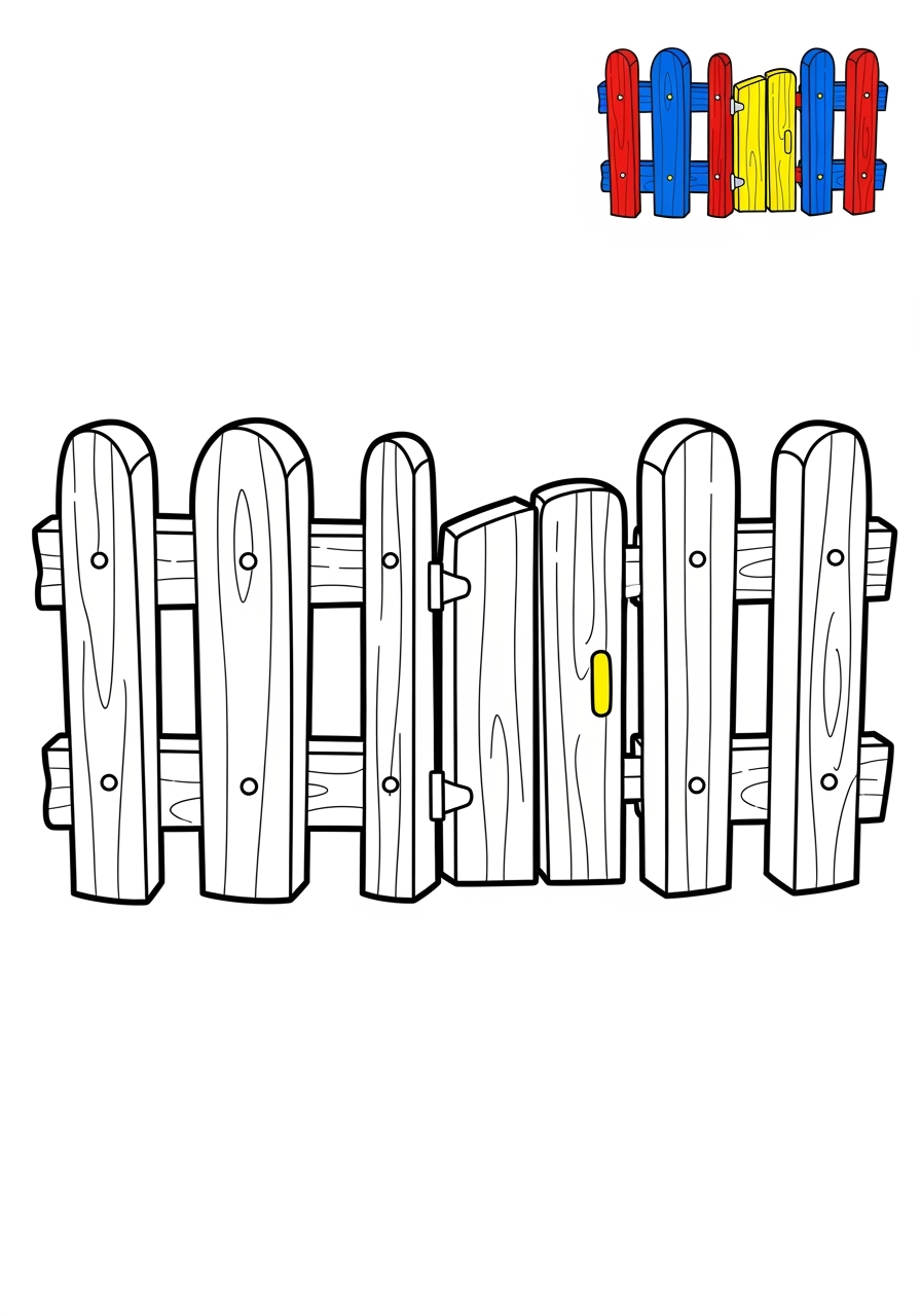 easy sports and activities Other Games fencing kids coloring page 0