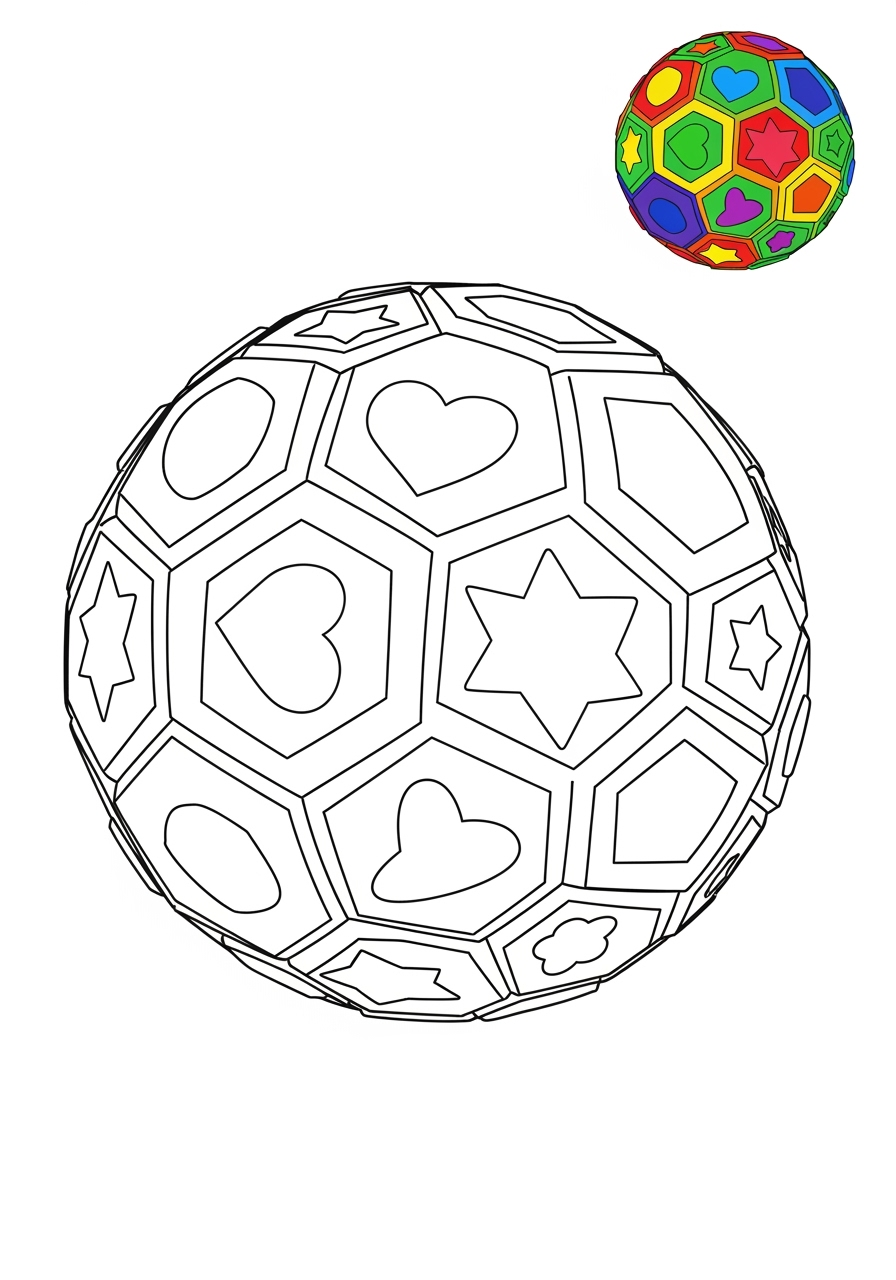 easy toys and games Classic Toys ball kids coloring page 0