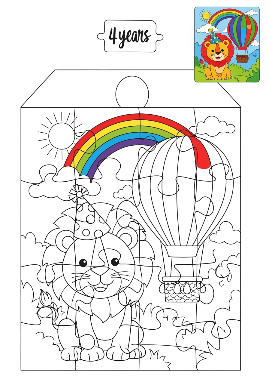 easy toys and games Classic Toys puzzle kids coloring page 0