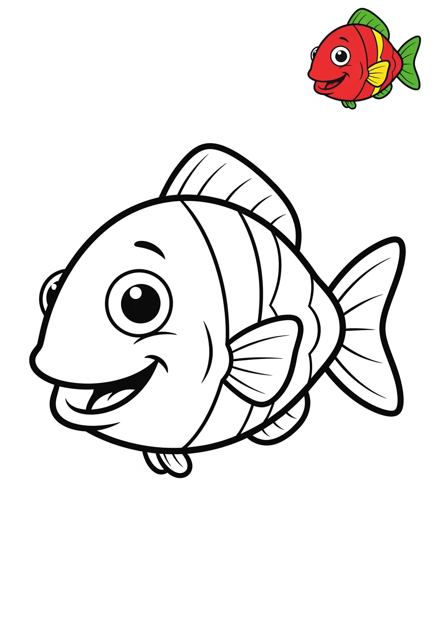 easy toys and games Board & Card Games go fish kids coloring page 1