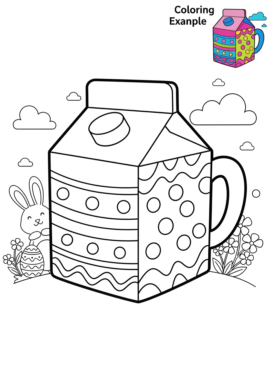 medium holidays and celebrations Easter easter egg kids coloring page 0